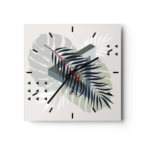 Falióra, Óra - Természet és geometria – két rend? - 30x30 cm