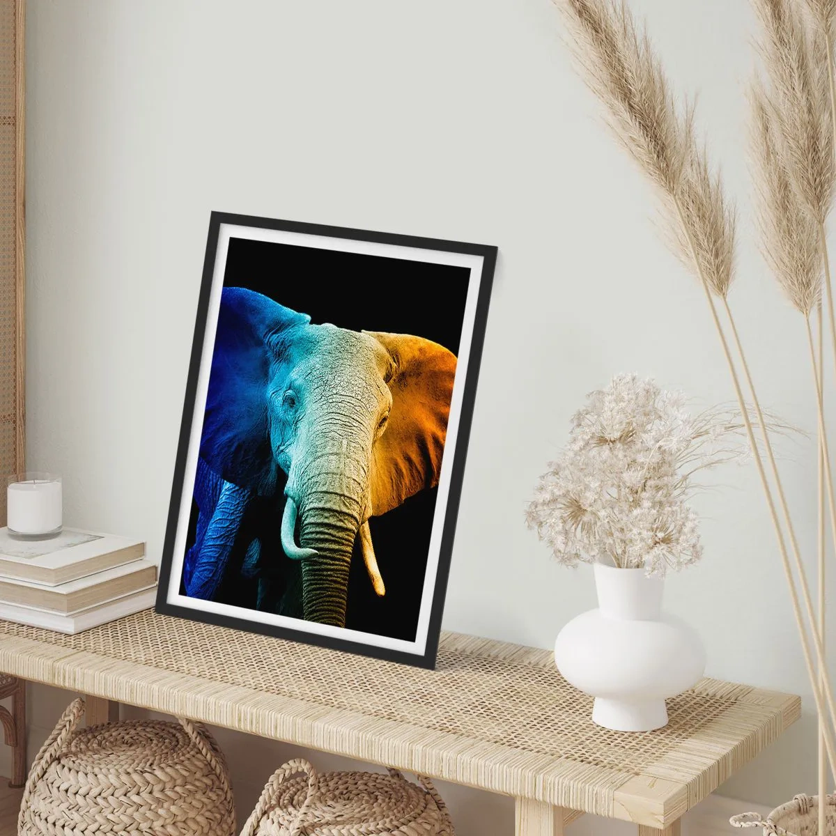 Poszter fehér keretben - Excentrikus, nem különc - 70x100 cm