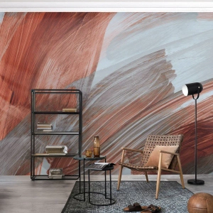 Fotótapéta Premium Canvas - Őszi és szeles absztrakció - Darab, Káosz, Minimalizmus - 400x280 cm