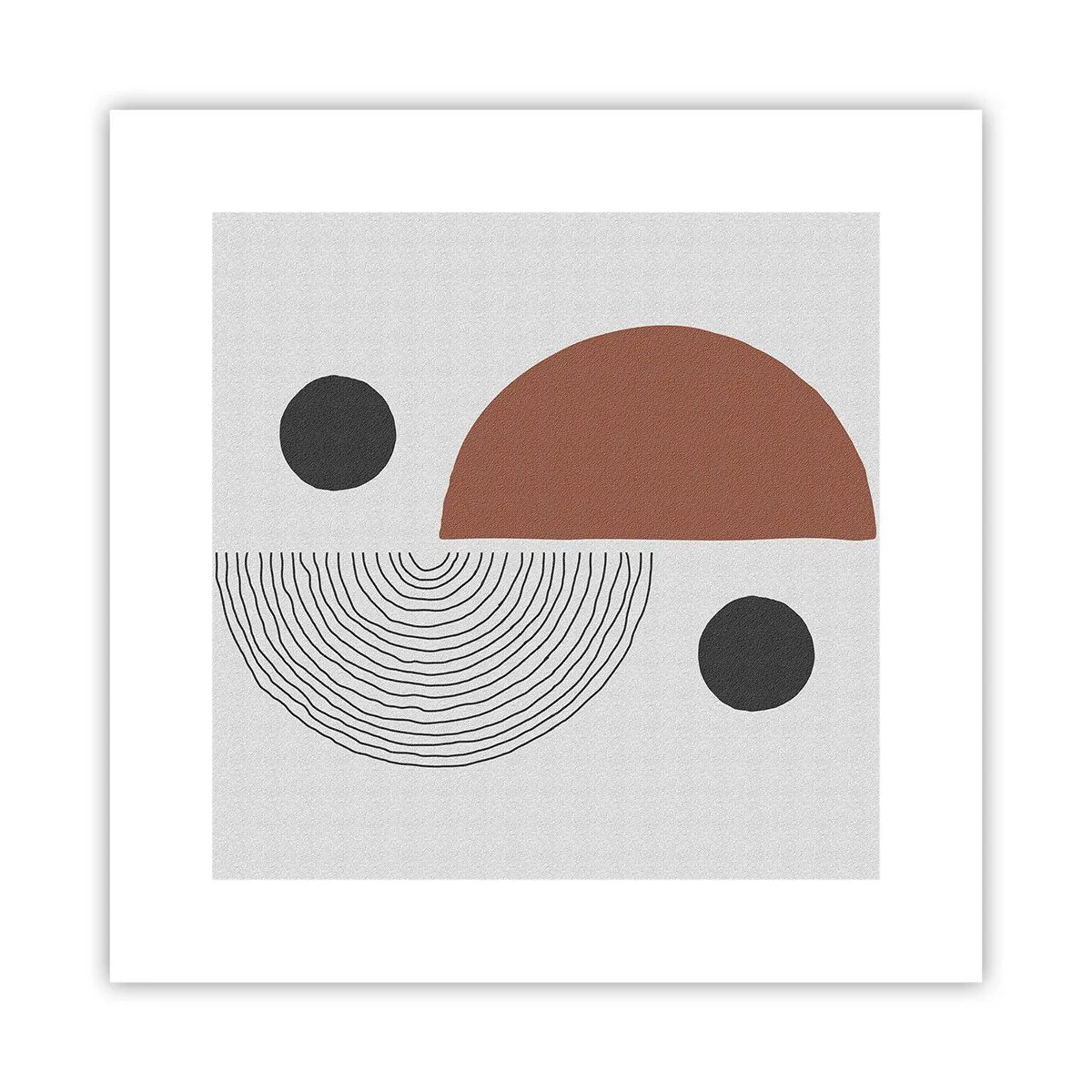 Poszter - A kerék tökéletessége - 30x30 cm