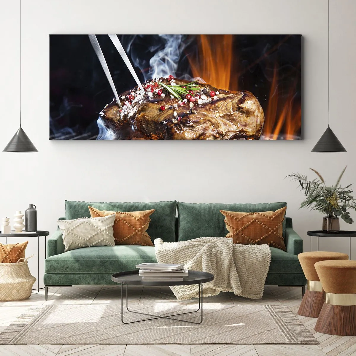 Vászonkép - Lédús és illatos - 100x40 cm