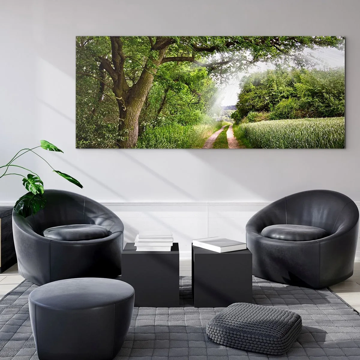Üveg kép - Et in Arcadia ego - 100x40 cm