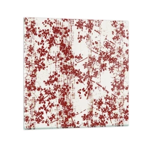 Üveg kép - Mint egy régi perkál - 70x70 cm