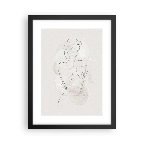 Poszter fehér keretben - Mint egy érzékeny hangszer - 30x40 cm