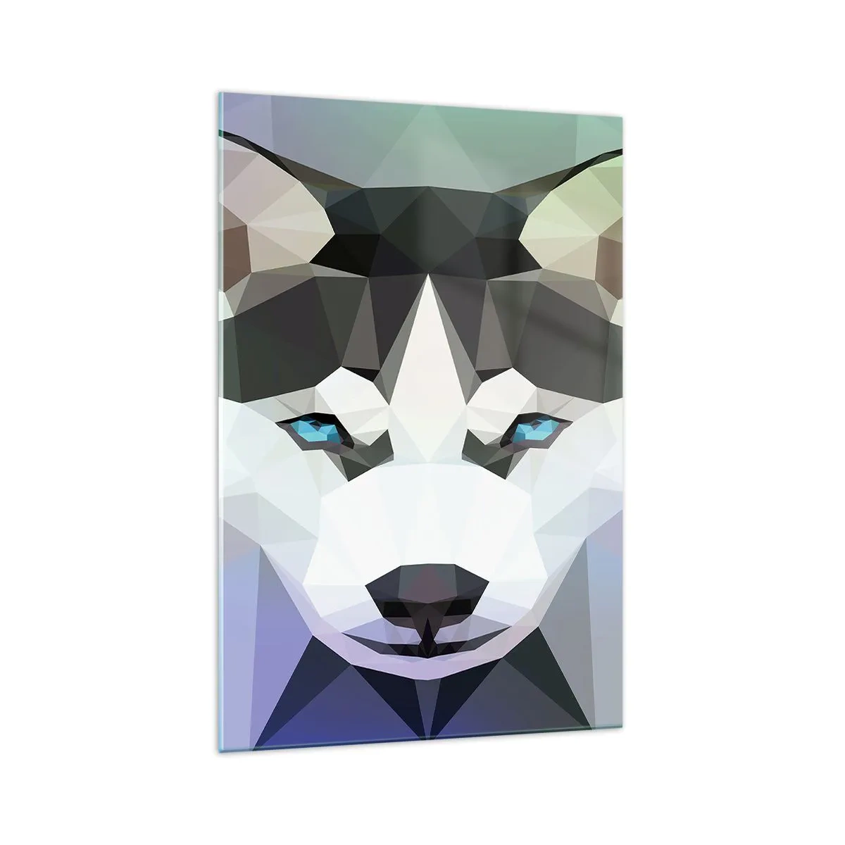 Üveg kép - Az északi havas emléke - 70x100 cm