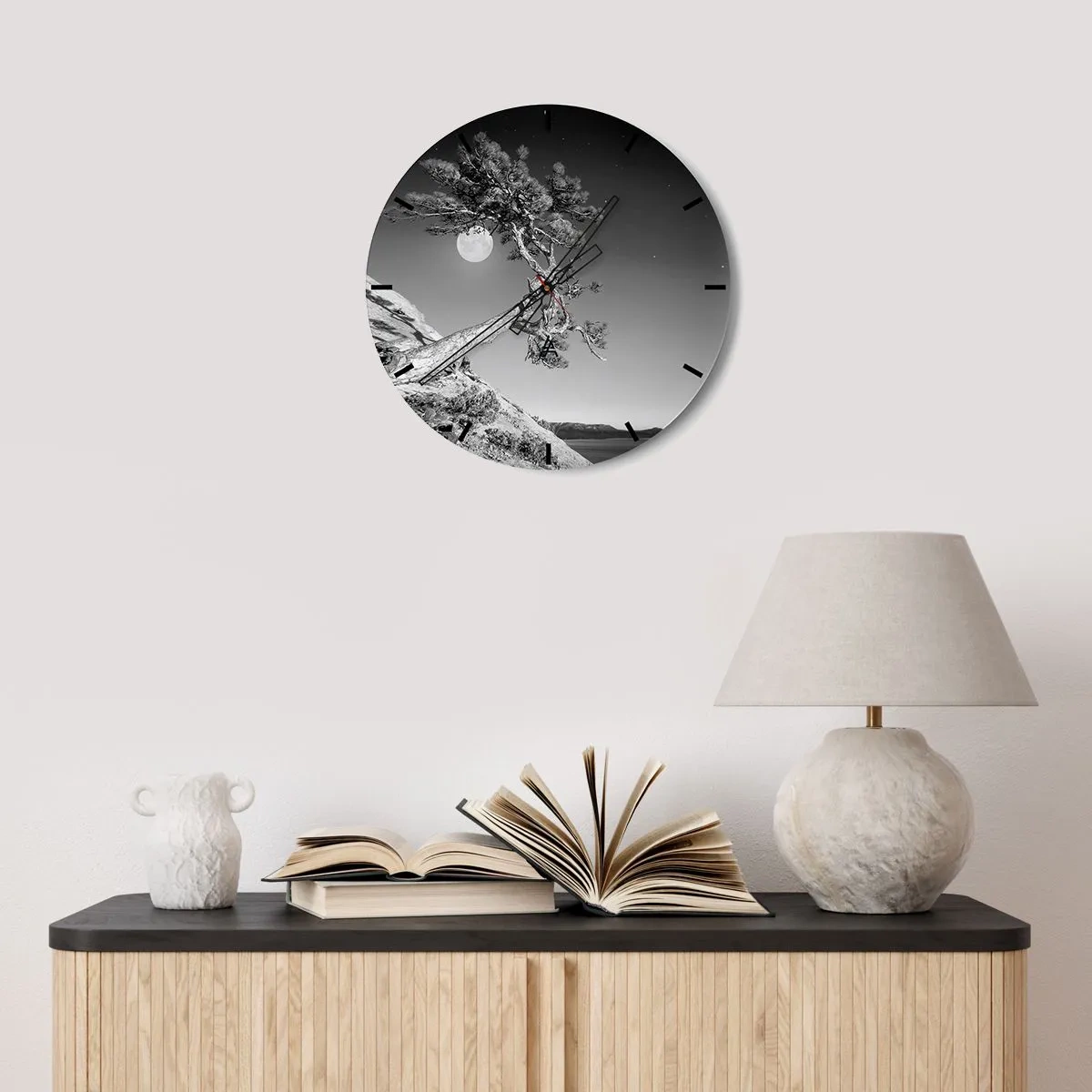 Falióra, Óra - Győztes harcos - 30x30 cm