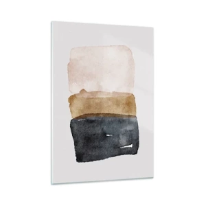 Üveg kép - A föld színeinek kompozíciója - 50x70 cm