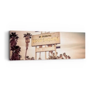 Vászonkép - Itt megállt az idő - 90x30 cm