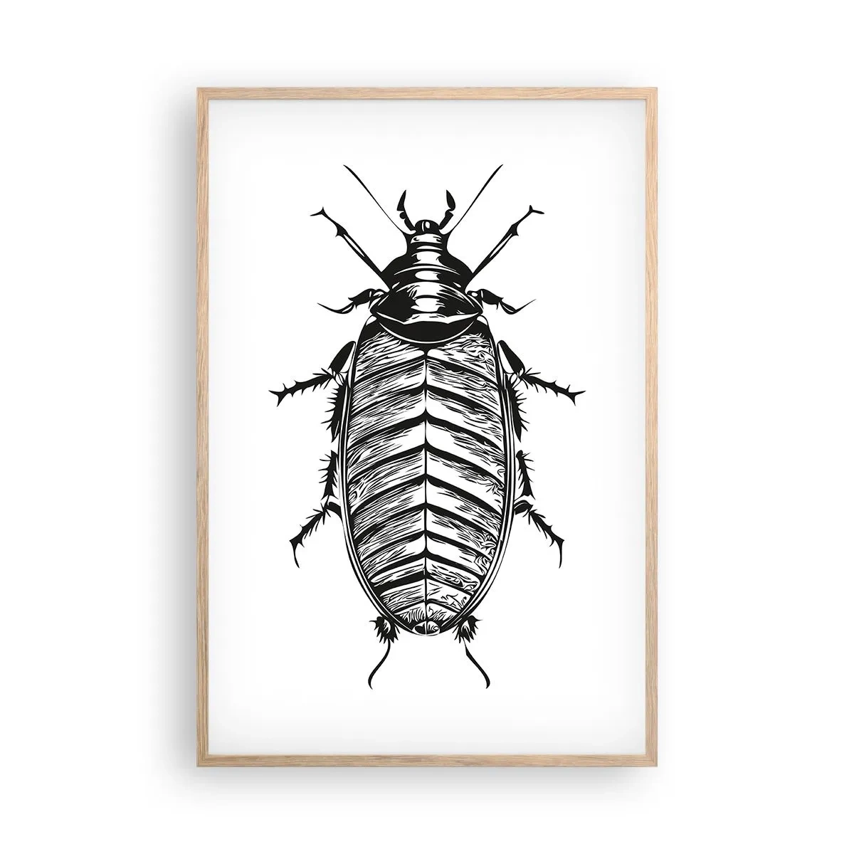 Poszter világos tölgy keretben - Micsoda példány! - 61x91 cm