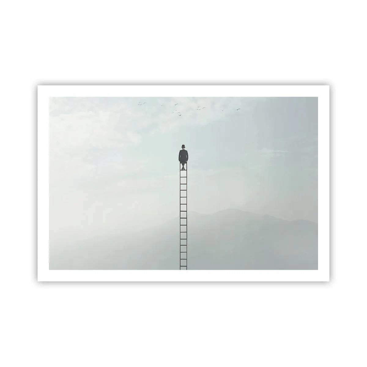 Poszter - Emelkedj feljebb - 91x61 cm