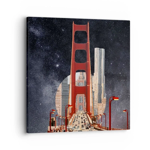 Vászonkép - Mindig a középpontban - 30x30 cm