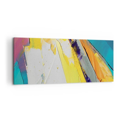 Vászonkép - A fény anatómiája - 100x40 cm