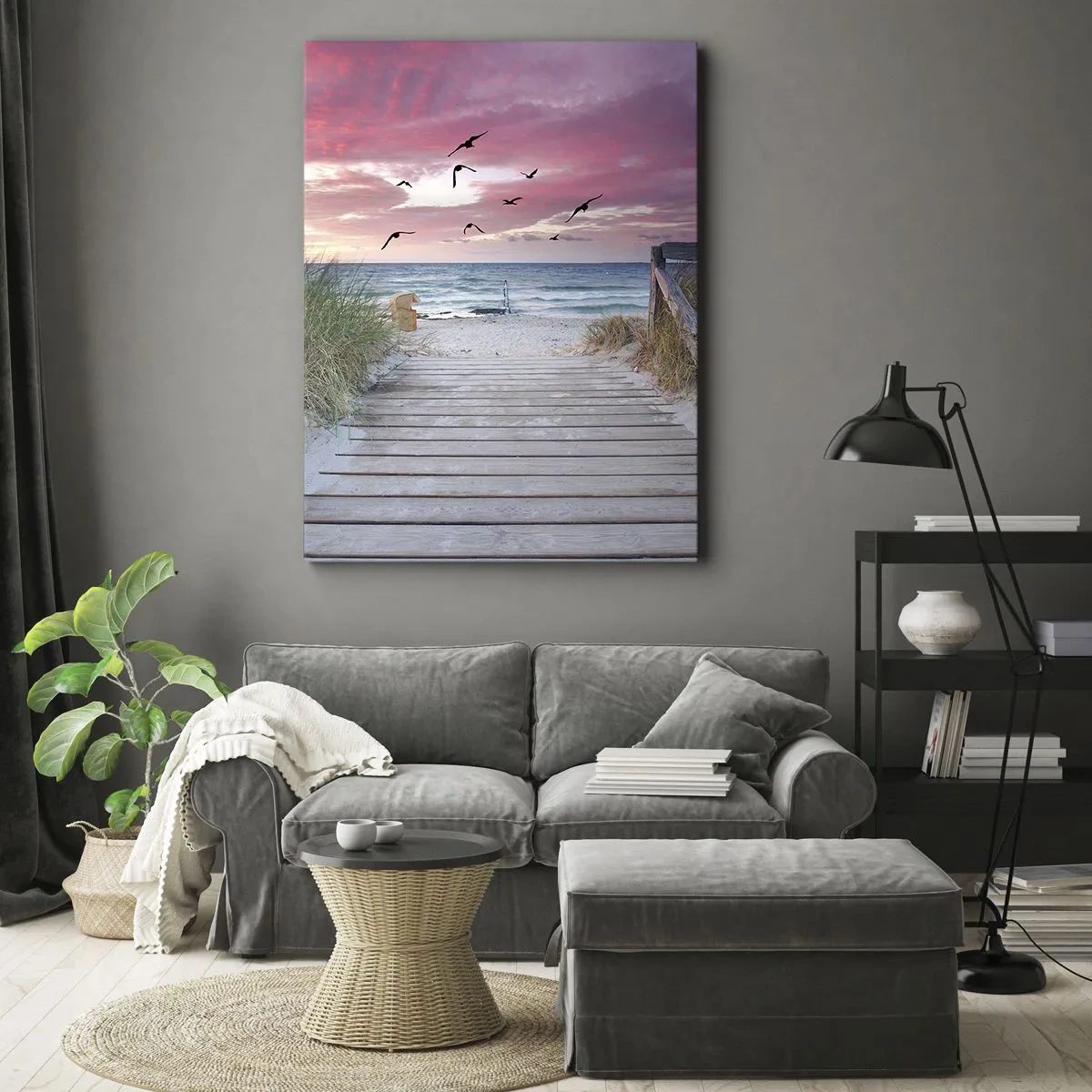 Vászonkép - Balti impresszió - 65x120 cm