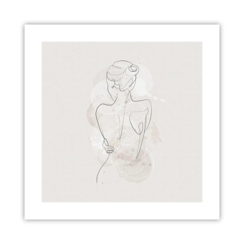 Poszter - Mint egy érzékeny hangszer - 40x40 cm