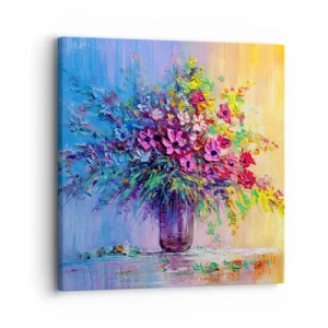 Vászonkép - A rét nyári ajándéka - 30x30 cm