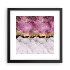 Poszter fehér keretben - A határon - 30x30 cm