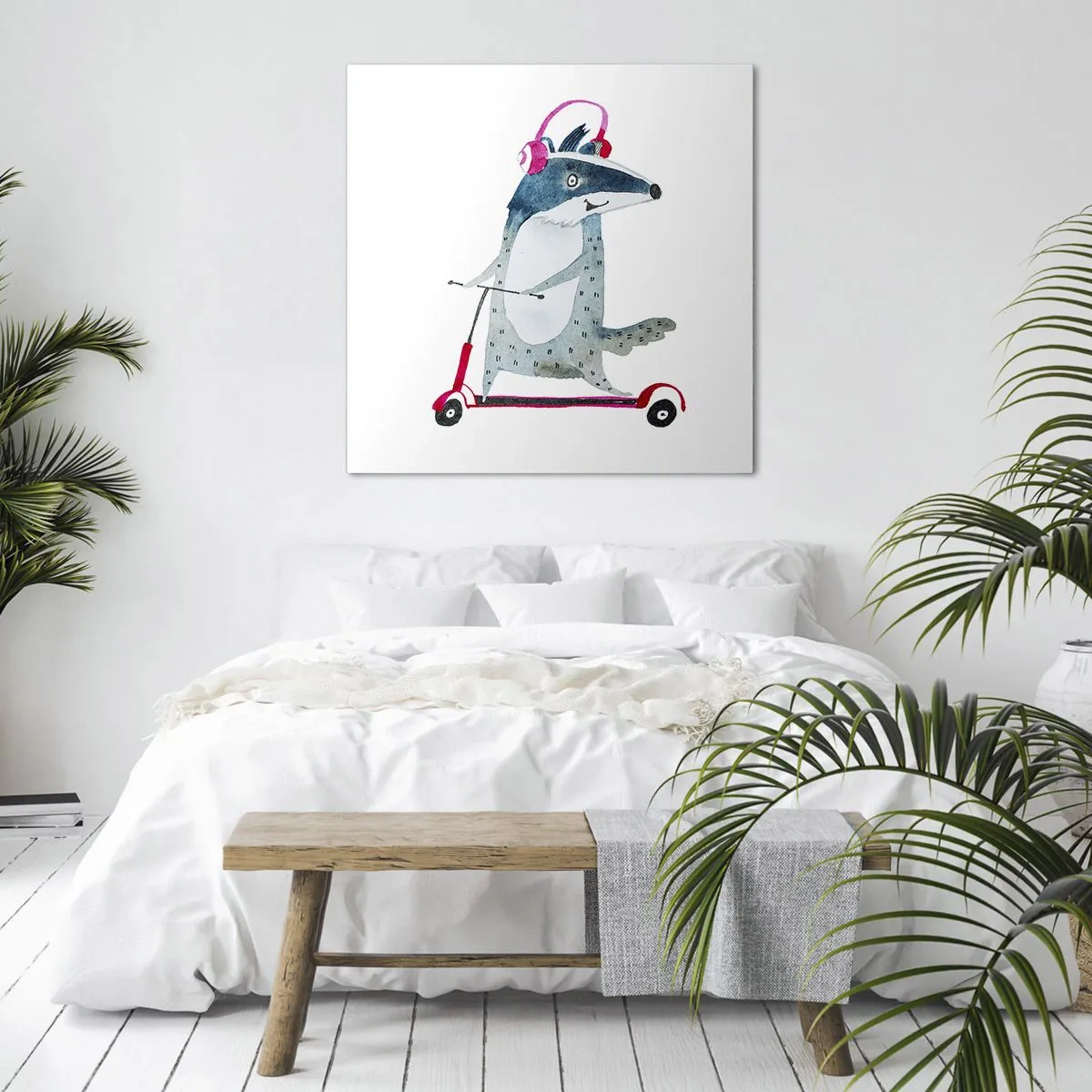 Vászonkép - Borzas örömök - 70x70 cm