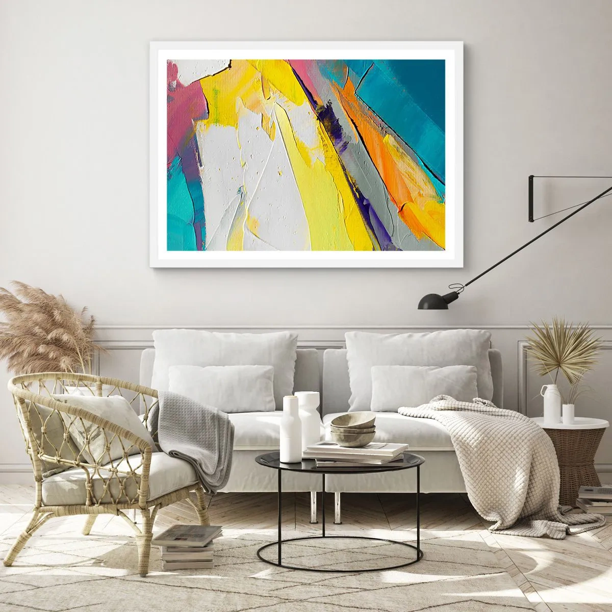 Poszter fekete keretben - A fény anatómiája - 91x61 cm