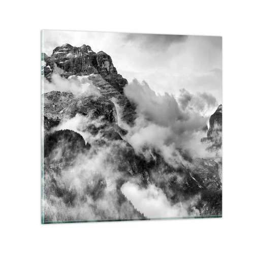 Üveg kép - Gyönyörű és kegyetlen - 50x50 cm