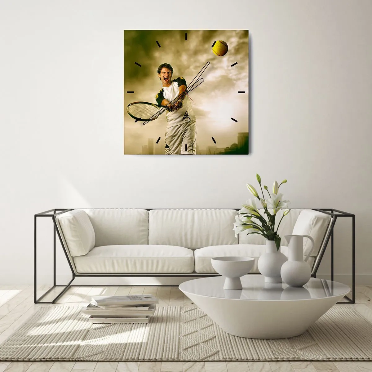 Falióra, Óra - Energia és boldogság - 30x30 cm