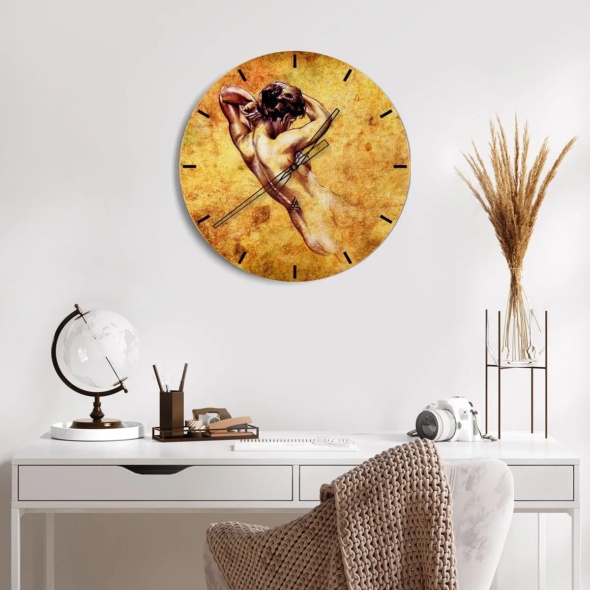 Falióra, Óra - Felfedezett, de még mindig rejtély - 30x30 cm