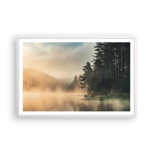 Poszter fekete keretben - A nap születése - 91x61 cm