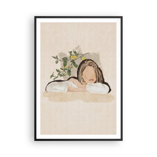 Poszter fehér keretben - Déli szépség - 70x100 cm
