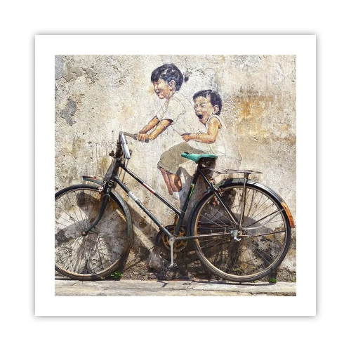 Poszter - Igaz, vagy hamis? - 50x50 cm