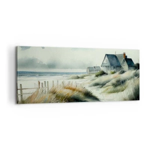 Vászonkép - Távol a nyüzsgéstől  - 100x40 cm