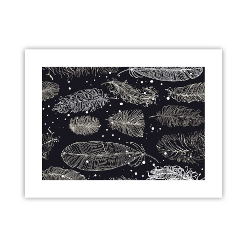 Poszter - Tollas csipke - 40x30 cm
