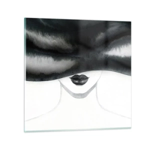 Üveg kép - Érzéki titok - 60x60 cm