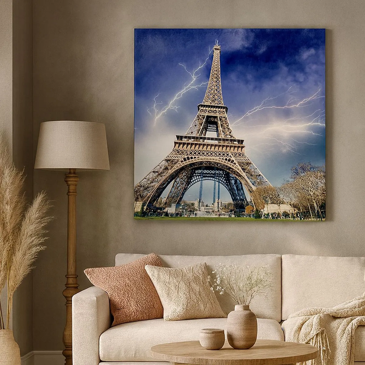 Vászonkép - A viharok uralkodója - 30x30 cm