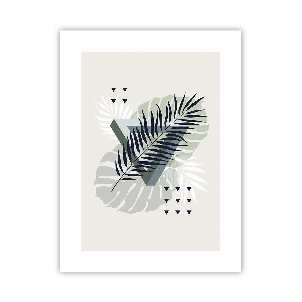 Poszter - Természet és geometria – két rend? - 30x40 cm