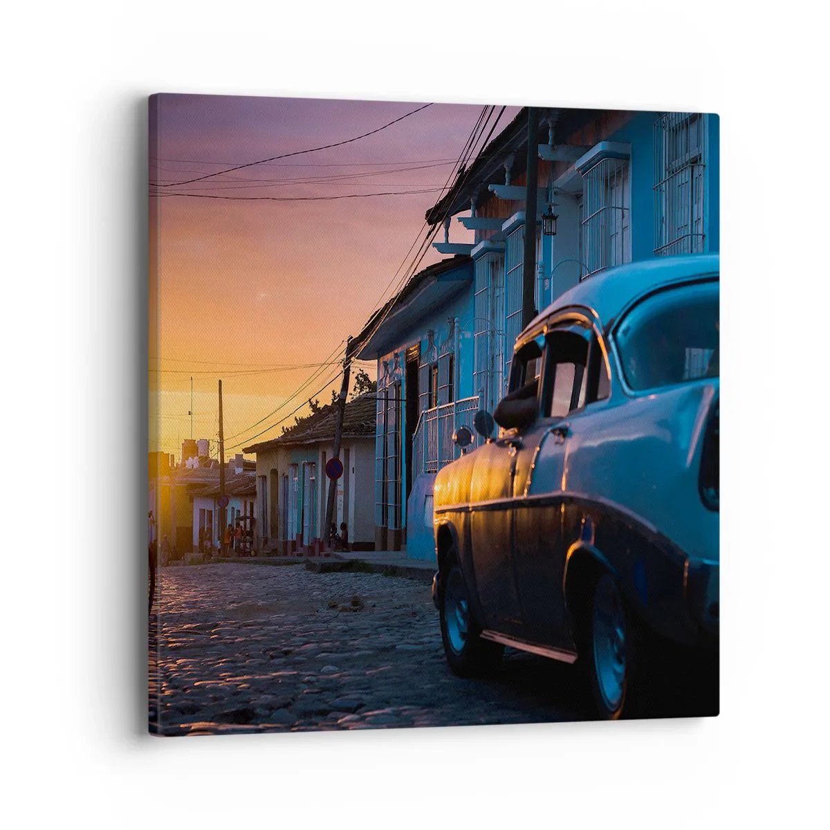 Vászonkép - Itt lassul az idő - 40x40 cm