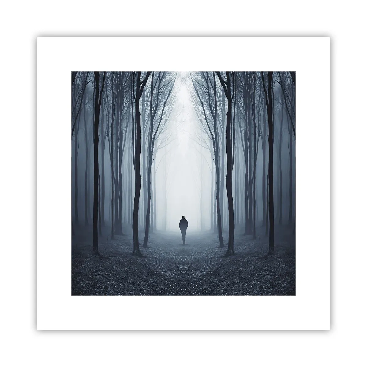 Poszter - És minden egyszerű és világos - 30x30 cm