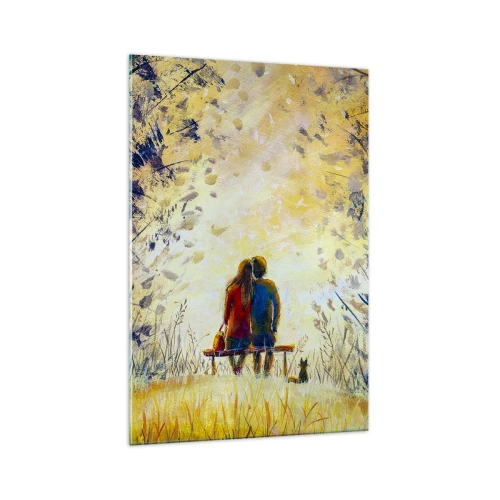 Üveg kép - Varázslatos pillanat - 70x100 cm