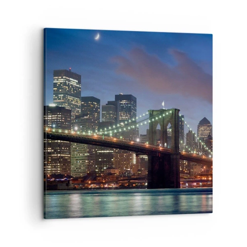 Vászonkép - Ragyogó éjszaka - 50x50 cm