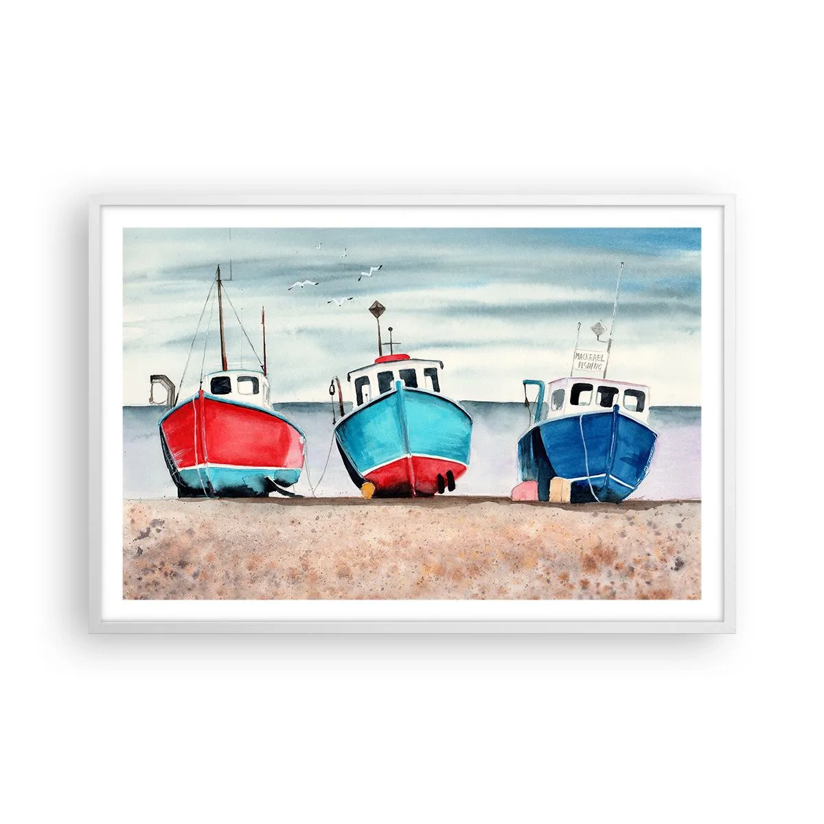 Poszter fekete keretben - Fogásra készen - 91x61 cm