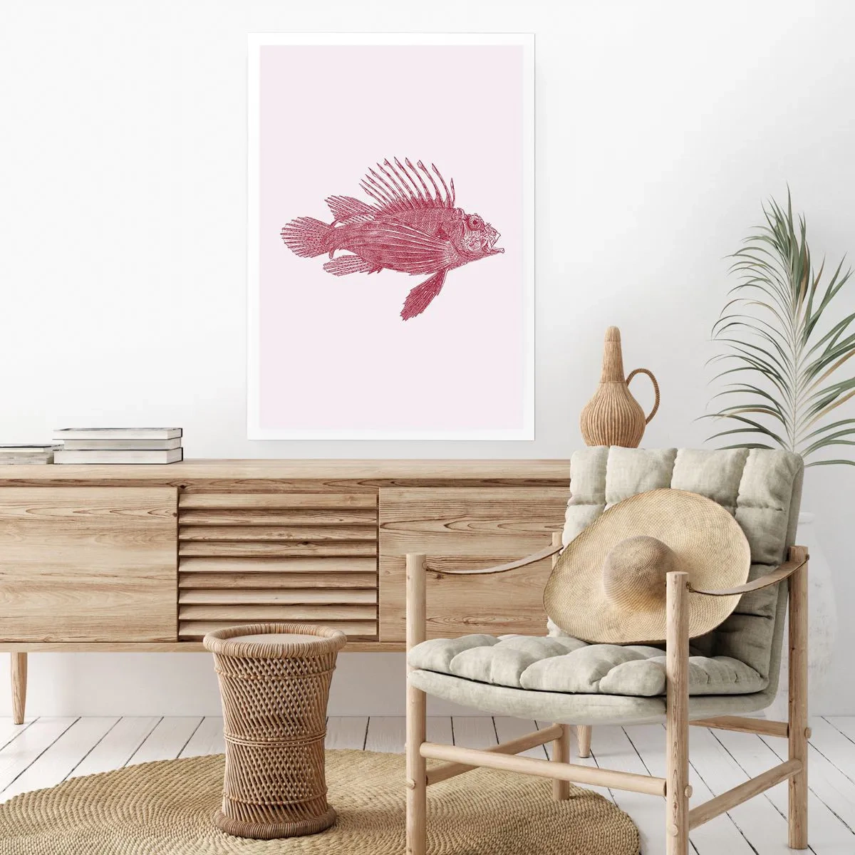 Poszter - Egzotikus vizek lakója - 50x70 cm