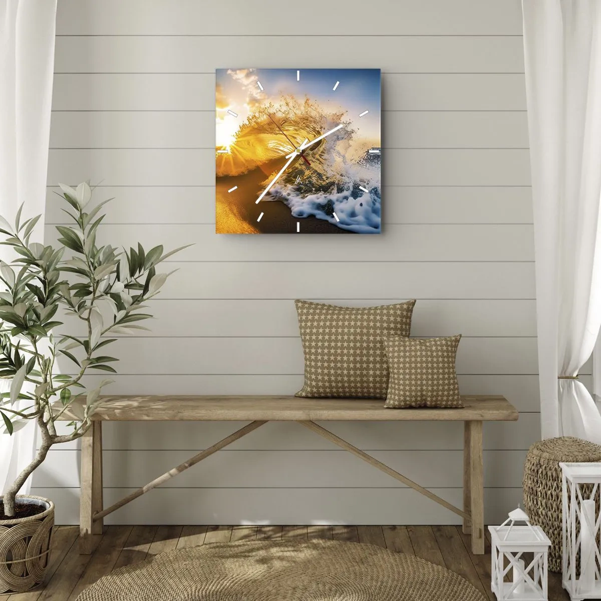 Falióra, Óra - Játék a homokban - 30x30 cm