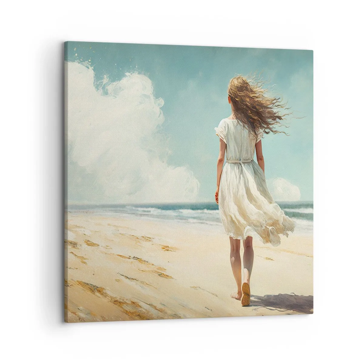 Vászonkép - Találkozás a nappal és a széllel - 50x50 cm