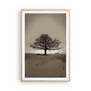 Poszter világos tölgy keretben - Innen az örökkévalóságig - 61x91 cm
