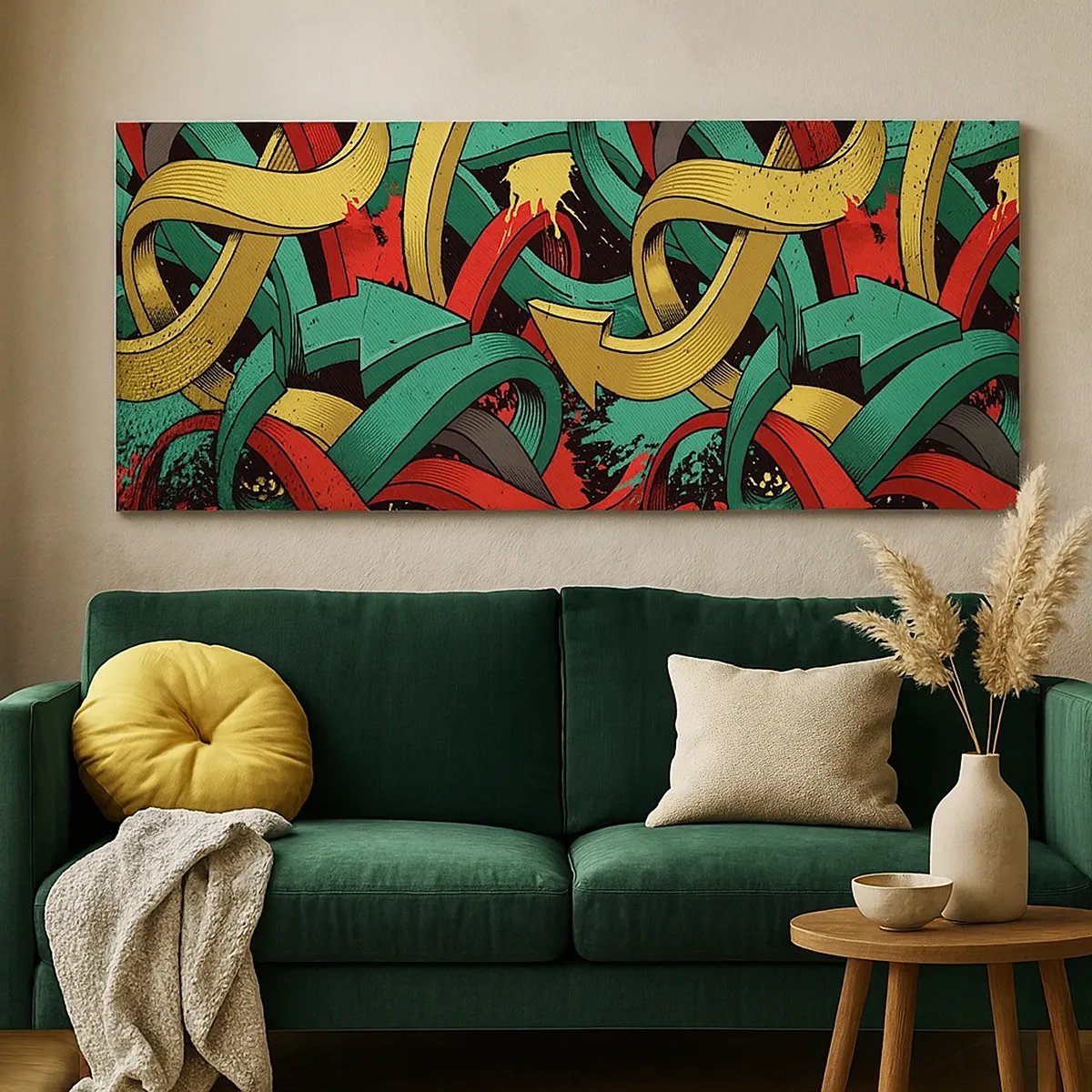 Vászonkép - Melyik az út a cél felé? - 30x30 cm