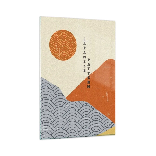 Üveg kép - A japán szellemben - 80x120 cm