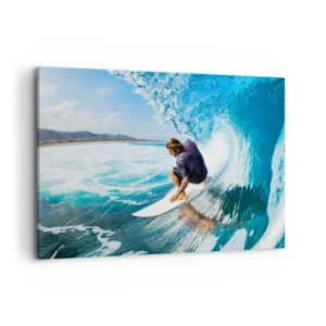 Vászonkép - Tánc a hullámokkal - 100x70 cm