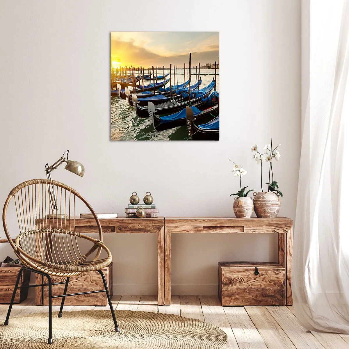 Vászonkép - Mielőtt jön a zsongás - 60x60 cm