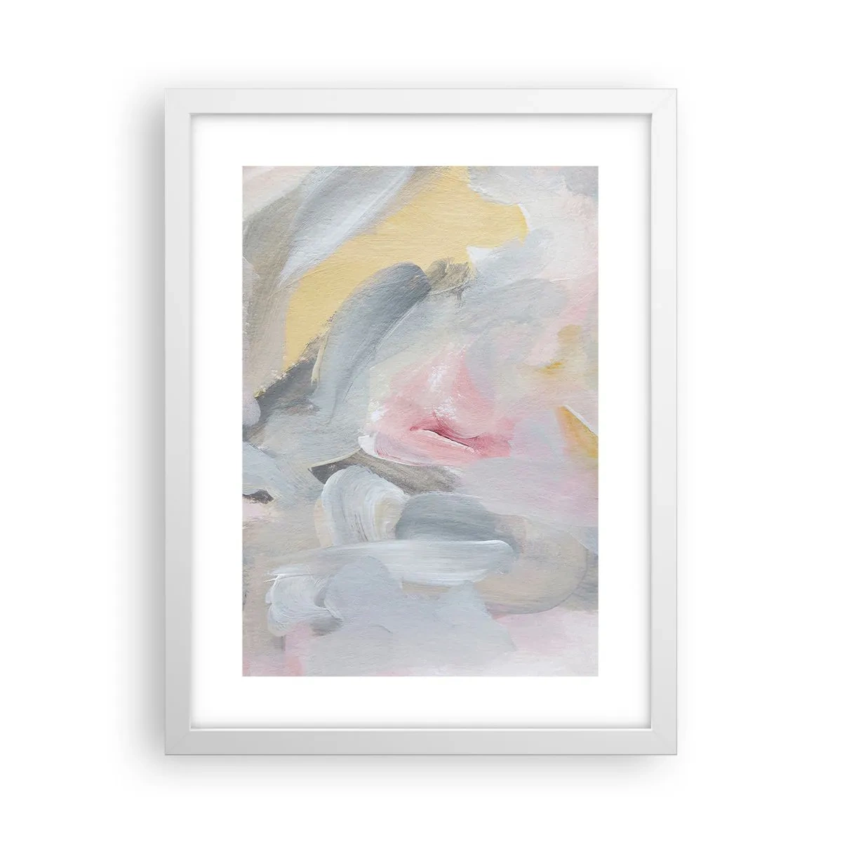 Poszter fekete keretben - Egy pasztell világban - 30x40 cm