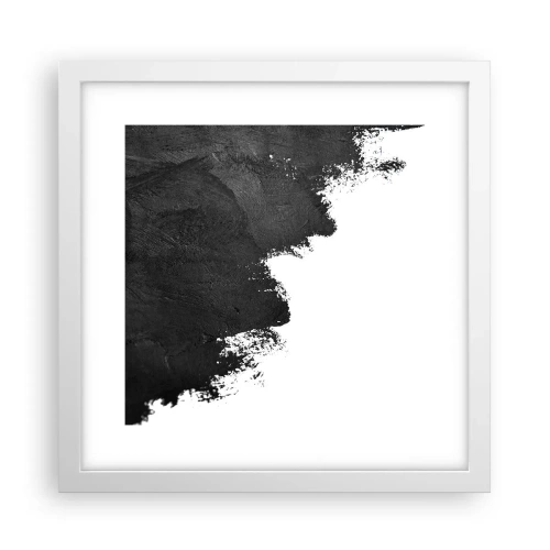Poszter fekete keretben - Elemek: föld - 30x30 cm