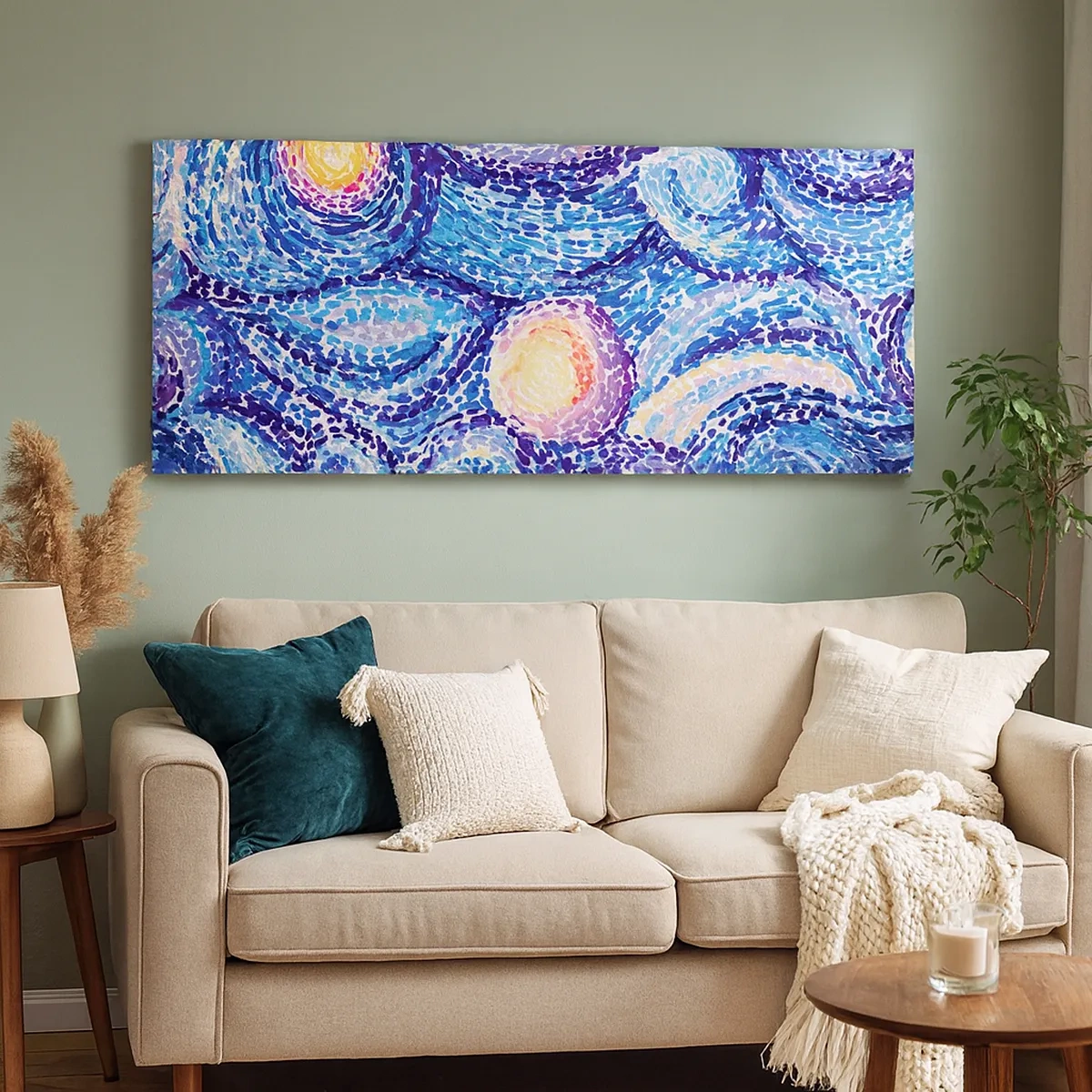 Vászonkép - Van Gogh képéből - 30x30 cm