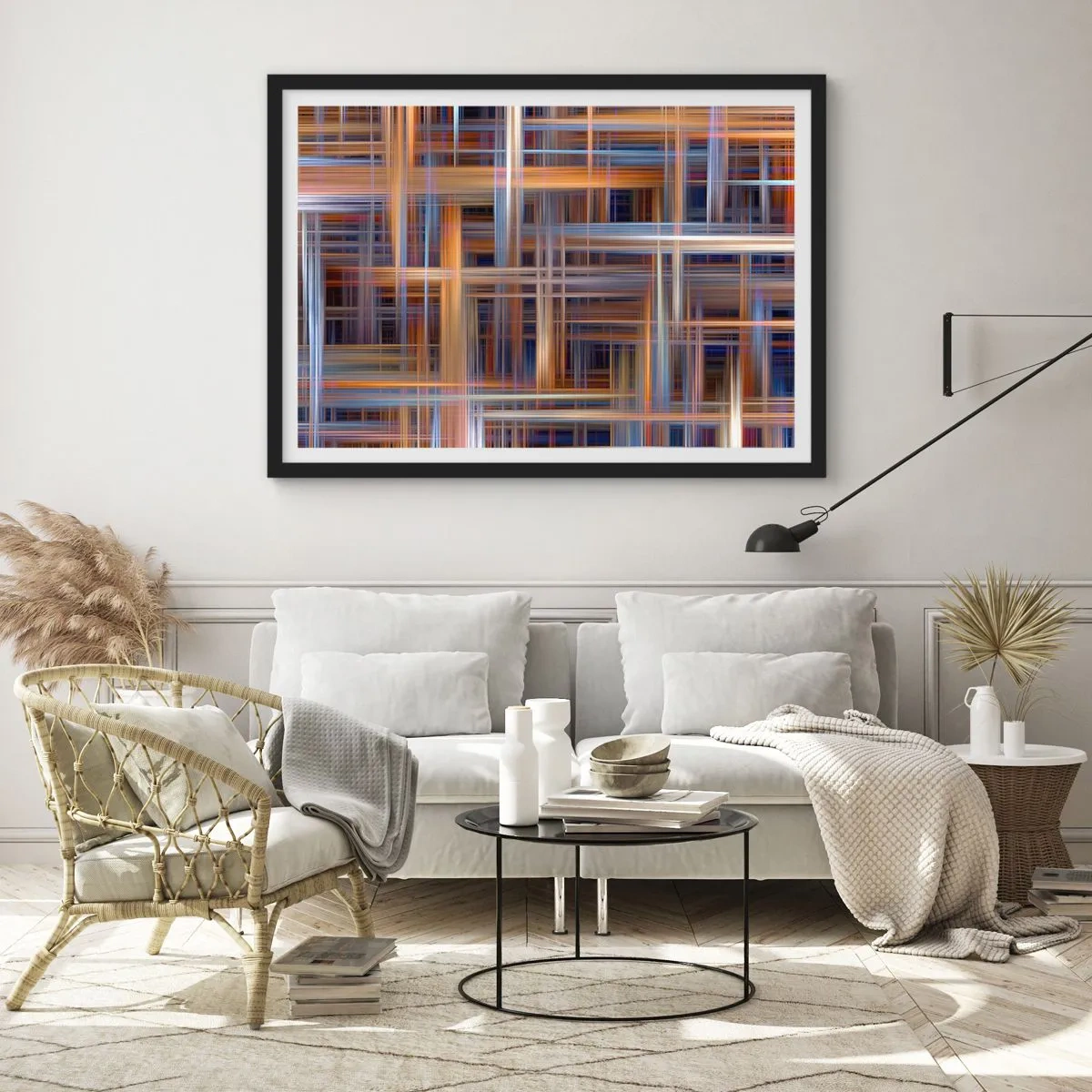 Poszter fehér keretben - Fényből szőtt - 91x61 cm